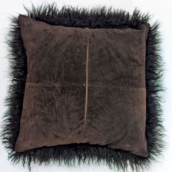 Mongolian Fur Pillow - Picture 5 of 7